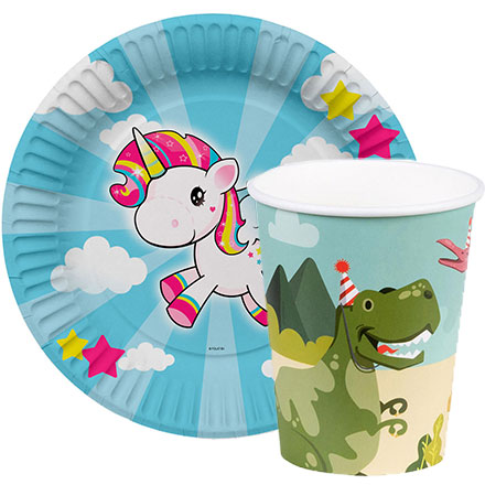 Plates and cups for every children's party