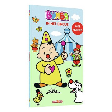 Bumba Kartonboek met Flapjes - In het Circus