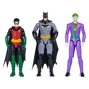 Batman, Robin and Joker Action Figures, 30 cm Figures