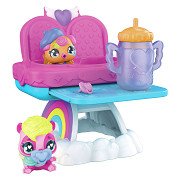 Hatchimals Alive Hungry with Highchair Playset