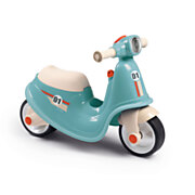 Smoby Scooter Ride On Blau