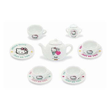 Smoby Hello Kitty Porcelain Tea Set, 12 pieces.