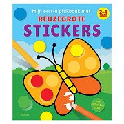 Mijn Eerste Plakboek met Reuzegrote Stickers