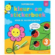 Superleuk Kleur- en Stickerboek voor de Allerkleinsten