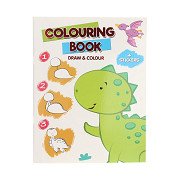 Leer Tekenen Kleurboek met Stickers