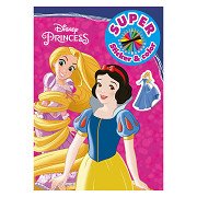 Disney Princess Sticker & Color Coloring Book