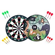 Magnetic Dartboard Double Sided Animals