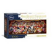 Clementoni Panorama Puzzle Disney Orchestra, 1000 Teile.