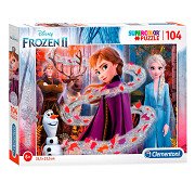 Clementoni Glitter Puzzle Disney Frozen 2, 104pcs.