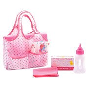 Baby Rose Diaper Bag with Accessories