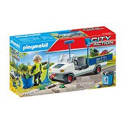 Playmobil City Action Electric Street Sweeper - 71433