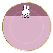 Plates Miffy Pink, 8 pcs.