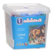 Ministeck Lion XXL Bucket, 4400pcs.