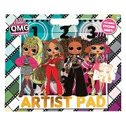 LOL. Artist Pad Coloring Book with Sticker Sheet