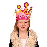 Crown Fabric Girl, 1-5 years