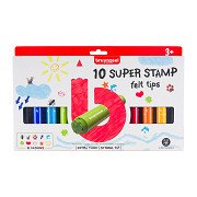 Bruynzeel Super Stamp Markers, 10 pcs.
