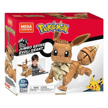 Mega Construx Pokémon Bouwset - Jumbo Eevee