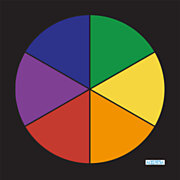 Playmat Primary Color Circle, 100x100cm