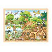 Goki Puzzle Nature, 96pcs.