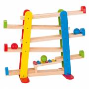 Goki Wooden Marble Track with Xylophone