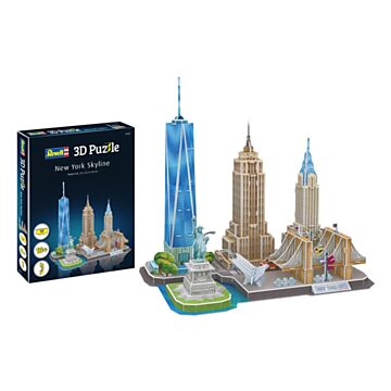 Revell 3D Puzzle Building Kit - New York Skyline