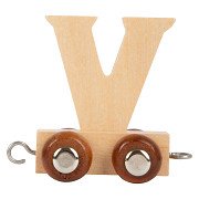 Small Foot - Buchstabenzug aus Holz - V