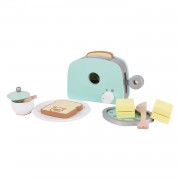 Classic World Wooden Toaster, 13 pcs.