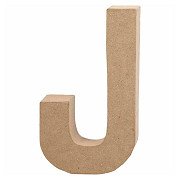 Letter Papier-mâché - J, 20.5cm
