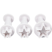 Cutters with Stamp Star, 3 pcs.