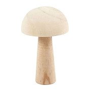Wooden Mushroom, 14cm