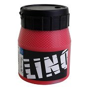 Linoleumfarbe – Rot, 250 ml