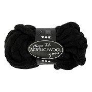 XL Acrylic Black Yarn, 15m