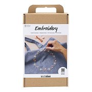 Hobbyset Embroidery Pigeon Blue Carrying Bag