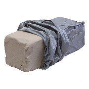 Weiß gebrannter Steinzeug-Ton, 10 kg