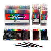 Colortime Fineliners Assorted Colors, 18 Packs