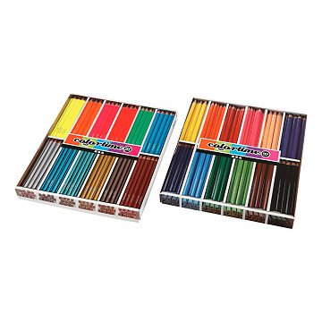 Colored Pencils Assorted Colors, 288pcs.