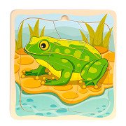 Layers Puzzle Cycle - Frog