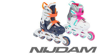Nijdam Inline Skates, Schlittschuhe und Eislaufen