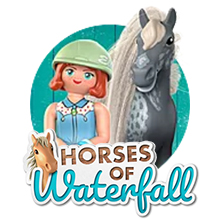 Playmobil Pferde des Wasserfalls