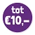 Tot 10 euro