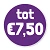 Tot 7,50 euro 