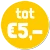 Uitdeelcadeautjes tot 5 euro