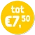 Uitdeelcadeautjes tot 7,50 euro