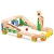 Wooden marble run