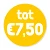 Uitdeelcadeautjes tot 7,50 euro