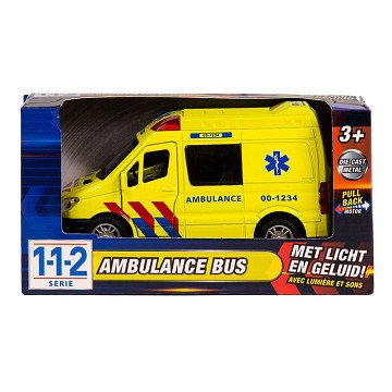 112 Ambulance Bus 1:34 with Light and Sound