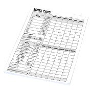 Clown Games Scoring Block for Dice Game, 50 Sheets