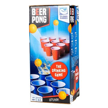 Clown Games Beer Pong 20 Becher 6 Bälle