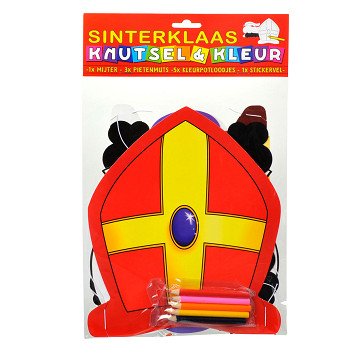 Sinterklaas Mijter Kleurset