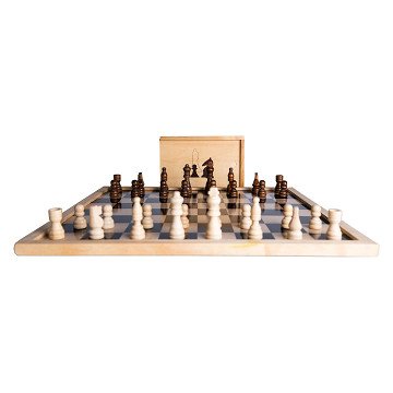 Clown Games Chess Pieces Wood, 32pcs.